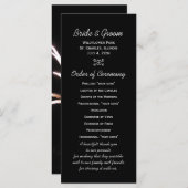 Vuurwerk Weddenschap Programmakaart (Voorkant / Achterkant)