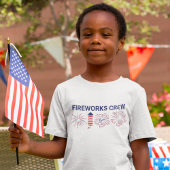 Vuurwerkbemanning Vierde juli Onafhankelijkheidsda T-shirt