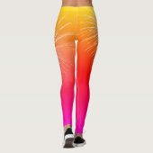 Vuurwerken III Leggings (Achterkant)
