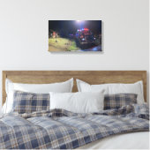 Vuurwerker Canvas Afdruk (Insitu (Slaapkamer))