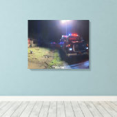 Vuurwerker Canvas Afdruk (Insitu (Houten vloer))