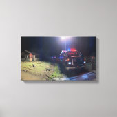 Vuurwerker Canvas Afdruk (Voorkant)