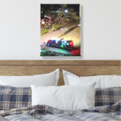 Vuurwerker Canvas Afdruk (Insitu (Slaapkamer))