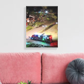 Vuurwerker Canvas Afdruk (Insitu (Woonkamer))