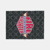 Vuurwerker Fleece Deken (Voorkant (Horizontaal))