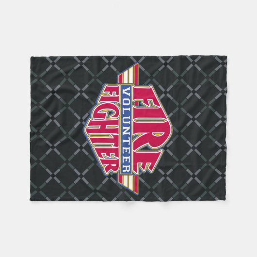 Vuurwerker Fleece Deken (Voorkant (Horizontaal))