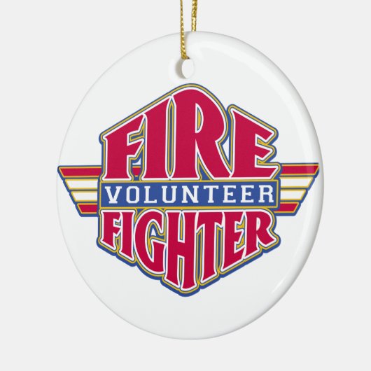 Vuurwerker Keramisch Ornament (Links)