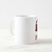 Vuurwerker Koffiemok (Voorkant links)