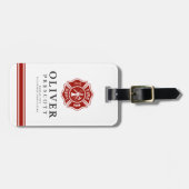 Vuurwerker | Maltees kruissymbool Bagagelabel (Voorkant horizontaal)