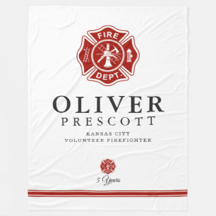 Vuurwerker   Maltees kruissymbool Fleece Deken