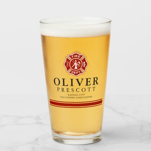 Vuurwerker | Maltees kruissymbool Glas (Voorkant gevuld)