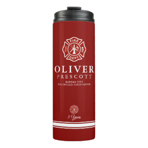 Vuurwerker   Maltees kruissymbool rood Thermosbeker