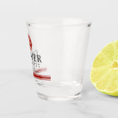 Vuurwerker | Maltees kruissymbool Shot Glas (Rechts)