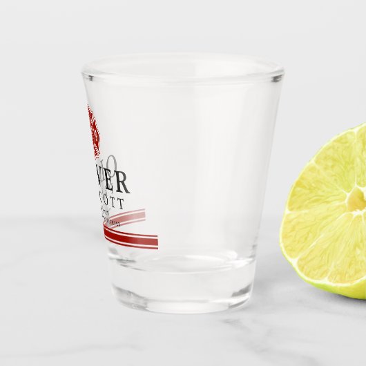 Vuurwerker | Maltees kruissymbool Shot Glas (Rechts)