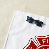 Vuurwerker | Maltees kruissymbool Strandlaken (In situ)