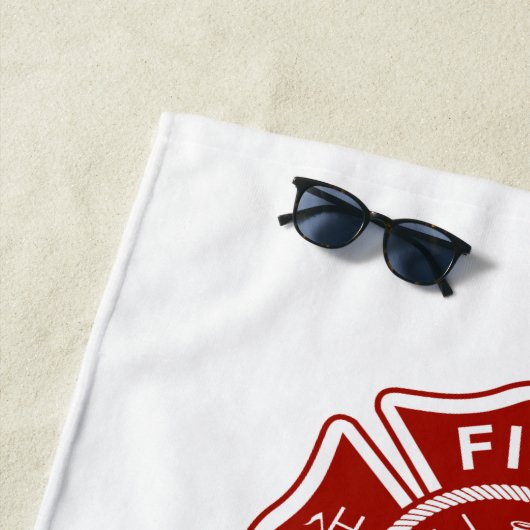 Vuurwerker | Maltees kruissymbool Strandlaken (In situ)