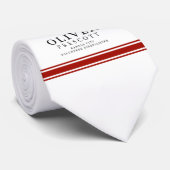 Vuurwerker | Maltees kruissymbool Stropdas (Opgerold)