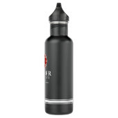 Vuurwerker | Maltees kruissymbool zwart Waterfles (Rechts)