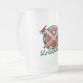 Vuurwerker Matglas Bierpul (Voorkant links)