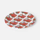 Vuurwerker Papieren Bordje (Gekanteld)