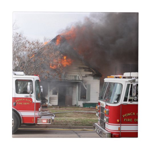 Vuurwerker Tegeltje (Voorkant)