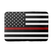 Vuurwerker Thin Red Line Bath Mat (Voorkant)