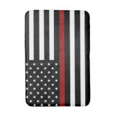 Vuurwerker Thin Red Line Bath Mat (Voorkant Verticaal)