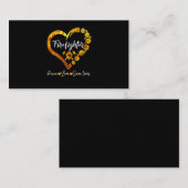 Vuurwerker Vredesliefhebbers Visitekaartje (Voorkant / Achterkant)