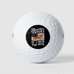 Vuurwerkexpert Als ik ren ren je 4 juli  Golfballen