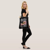 Vuurwerkexpert Als ik ren ren je 4 juli Tote Bag (Op model)