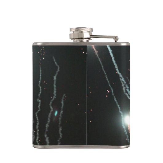 Vuurwerkkolven Heupfles (Achterkant)