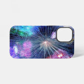 vuurwerkontploffing iPhone hoesje (Achterkant horizontaal)