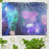 vuurwerkontploffing theedoek (Gevouwen)