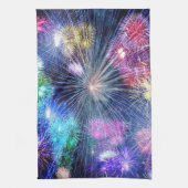 vuurwerkontploffing theedoek (Verticaal)