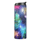 vuurwerkontploffing thermosbeker (Gedraaid links)