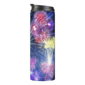 vuurwerkontploffing thermosbeker (Geroteerd rechts)