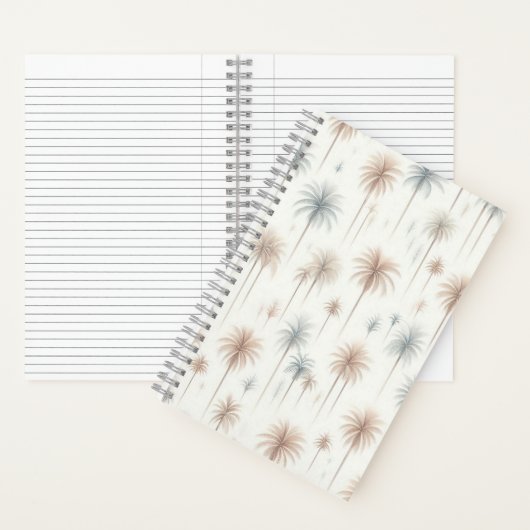 Vuurwerkpalmen Notitieboek (Binnen)