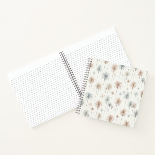 Vuurwerkpalmen Notitieboek (Binnen)