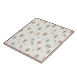 Vuurwerkpalmen Tegeltje