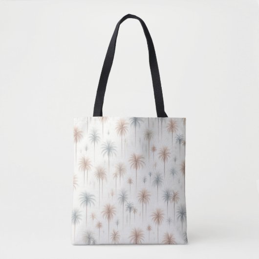 Vuurwerkpalmen Tote Bag (Voorkant)