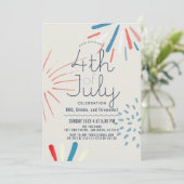 Vuurwerkpartij Spletters juli Kaart (Staand voorkant)