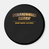 Vuurwerkpersoneel Pyrotechnisch vuursteentekort Magneet (Voorkant)