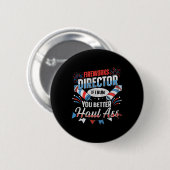 Vuurwerkregisseur Funny 4 juli Ronde Button 5,7 Cm (Voorkant /achterkant)