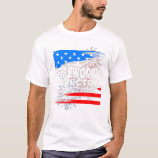 Vuurwerkregisseur T-shirt 4 juli