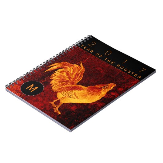 vuurwerkrooster 2017 Monogram Notitieboek (Linkerzijde)