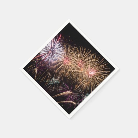 vuurwerkservet servetten (Hoek)