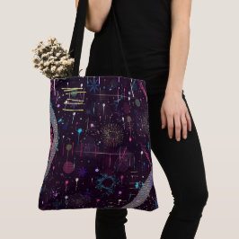 Vuurwerkshow: Abstracte Kunst  Tote Bag