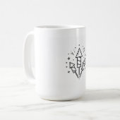 vuurwerkshow koffiemok (Voorkant links)