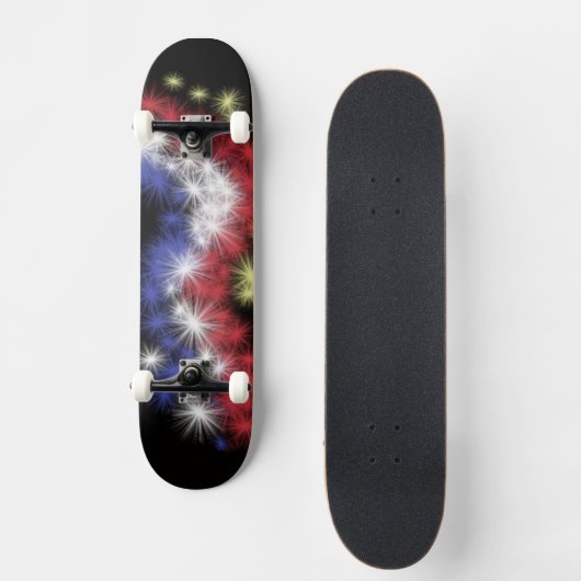 Vuurwerkskateboard van Moe Persoonlijk Skateboard (Voorkant)