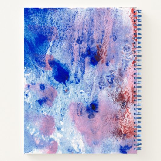 vuurwerkspiraal-Notitieboek Notitieboek (Achterkant)